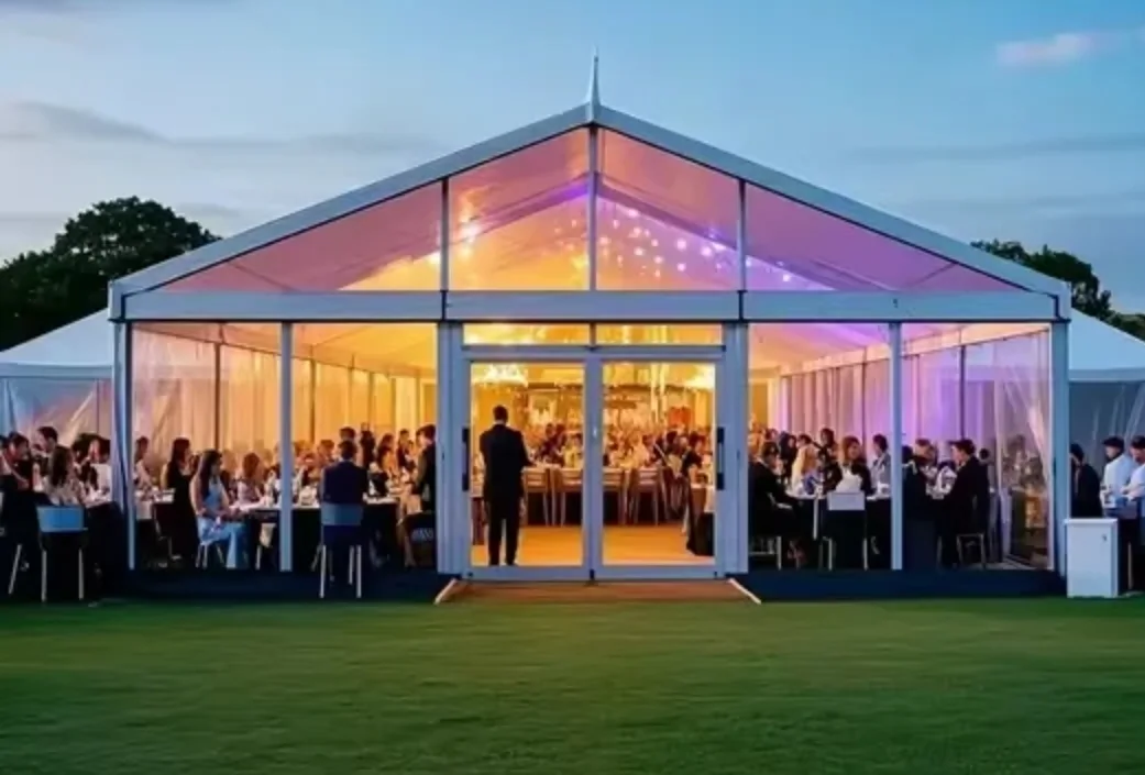 Marquee & clear tent hire for a Gauteng event